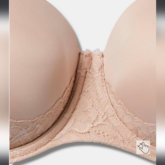 42B Size Torrid Strapless Bra Bombshell Everyday Strapless Push-Up - Picture 3 of 10